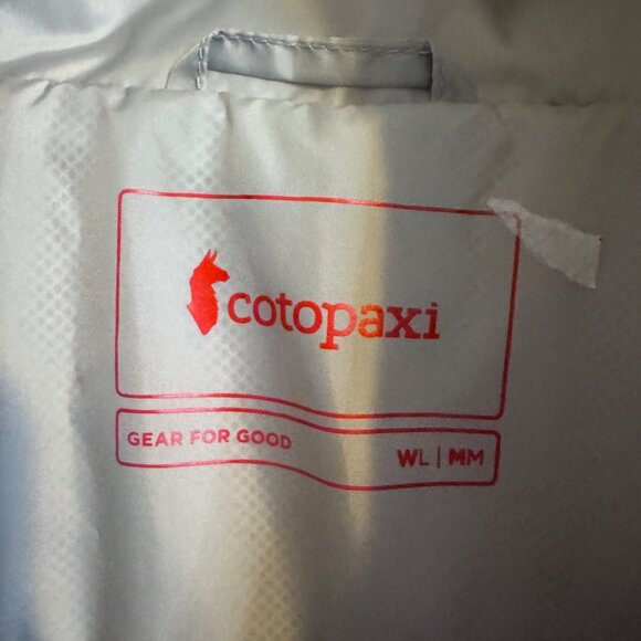 Cotopaxi Teca Vista Windbreaker Size WMN Large/ Men Medium Jacket NWT $130 - Picture 5 of 11